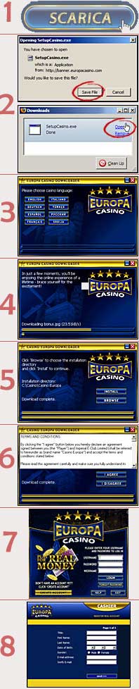 Passi Download Giochi Casino